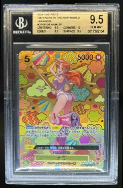 2024 One Piece Japanese Nami Special Alt Art #OP08-106 BGS 9.5 - Image 1