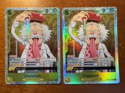 2x Vegapunk SR EB02-056 Extra Booster: Anime 25th Collection Foil One Piece - Image 1