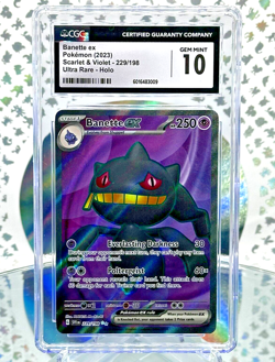 CGC 10 Banette EX 229/198 S&V Base Set Full Art Ultra Rare Pokemon Card - Image 1