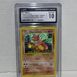 Pokemon Charmeleon Trading Card Game Classic 002/034 Holo 2023 English CGC 10 - Image 1