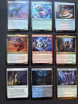 MtG - Marvel’s Spider-Man 15 Card Lot 2 All Foil - Common / Uncommon - Clean NM - Image 2
