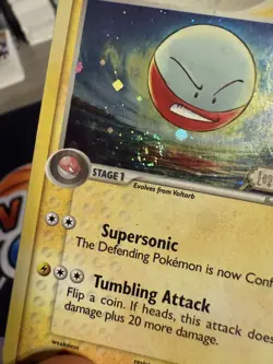 Pokemon Card - Electrode Legend Maker Stamped 32/92 Uncommon Reverse Holo *Swirl - Image 2