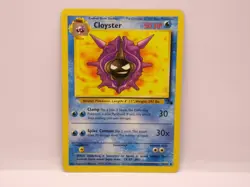 Pokemon Fossil Set Unlimited Print Cloyster Card #32/62 Uncommon Used VGC - Image 4