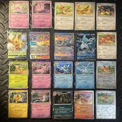 Prismatic Evolutions Stamped Eeveelutions EX Promo Cards Lot - EX - V - Set - Image 2