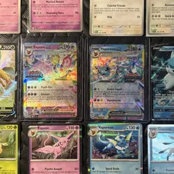 Prismatic Evolutions Stamped Eeveelutions EX Promo Cards Lot - EX - V - Set - Image 3