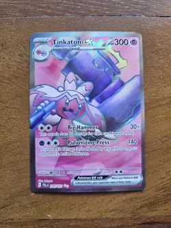 Pokemon Card Lot Of 5 Cards Pink Theme (Dedenne ex, Tinkaton ex, Blissey ex) - Image 4