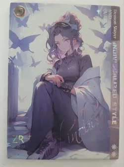 Shinobu Kocho Demon Slayer ZR Rare Holo Foil Card CCG Anime So The Dream Wedding - Image 1