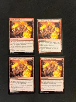 x4 Break Through the Lines [Fate Reforged] Magic MTG Cards NM/LP - Image 1