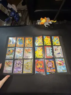 Pokemon Card Binder Collection 360 Cards Vintage And Modern Big Hits Evolutions - Image 2
