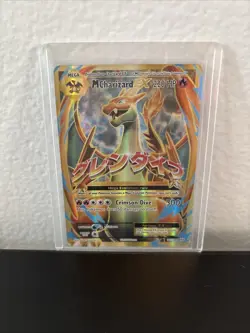 Pokemon Evolutions Holo Card Mega M Charizard Y EX Full Art - Image 1