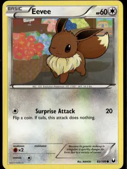 Eevee (83) Common Dark Explorers 83/108 Colorless Normal Pokemon Card - Image 1