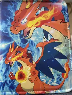 70 Card Pokemon Lot and charizard binder - Image 5