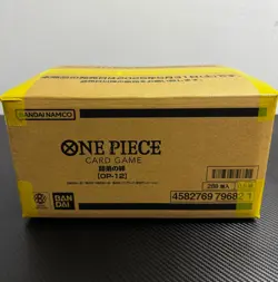 Bandai One Piece Card Game OP12 Legacy of the Master Japanese Case New Sealed - Image 2