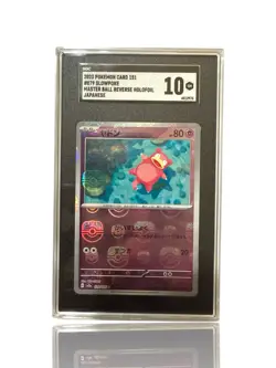 ‼Pokemon Slowpoke MasterBall 079/165: Pokemon Card 151 Holo Japanese GRADE 10💨 - Image 1