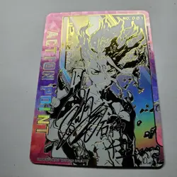 DIY Union Arena Dr.STONE Senku Ishigami UAPR/DST-1-AP01 AP Signed Card TCG JP NM - Image 5