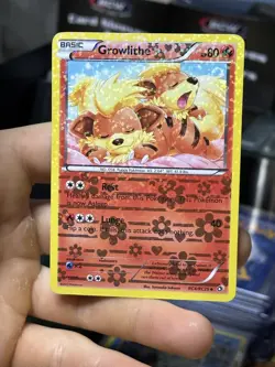 #3 Growlithe RC4/RC25 Legendary Treasures 2013 Radiant Collection Pokemon Card - Image 3