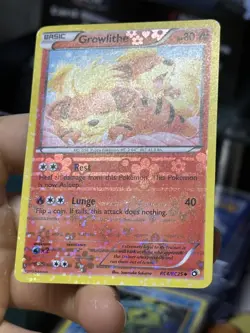 #3 Growlithe RC4/RC25 Legendary Treasures 2013 Radiant Collection Pokemon Card - Image 5