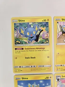 Lot of 12 Pokemon Cards Shinx Luxio Luxray Collection Pokedex Reverse Holo Rare - Image 3
