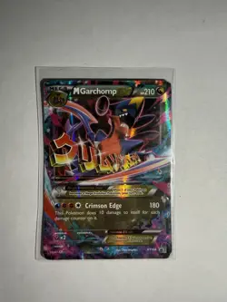 Mega Garchomp EX XY168, Crimson Edge Promo Card-MP-Ships Fast - Image 1