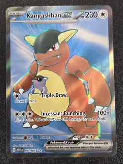 Pokemon TCG Kangaskhan EX Ultra Rare Card 190/165 Scarlet & Violet 151 Series - Image 1