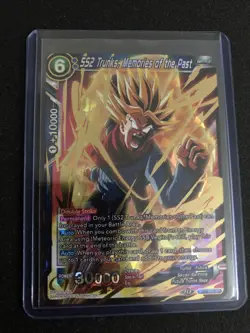 SS2 Trunks Memories of the Past BT7-030 SR Foil Dragon Ball Super Card Game | NM - Image 1