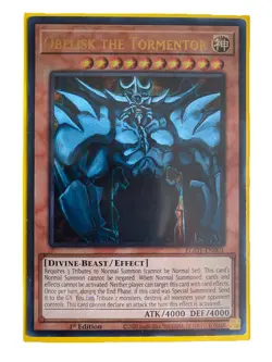 YUGIOH Egyptian God Deck Complete 40 - Cards with Sleeves - Image 2