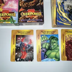 Marvel Overpower Card Game Starter Decks Lot Cards Loose Deadpool - Image 2