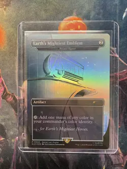 Earth’s Mightiest Symbol [Arcane Signet] (Secret Lair X Marvel #908) MTG - Image 1