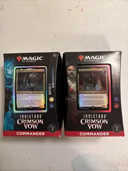 MTG Magic The Gathering Innistrad Crimson Vow Commander Deck Set Sealed - Image 1