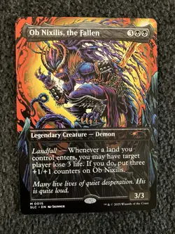Magic MTG - Ob Nixilis, the Fallen - Secret Lair Countdown Kit - Image 1