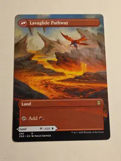 Riverglide Pathway Lavaglide Pathway (Borderless) X1 ZNR MTG Zendikar Rising - Image 2