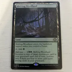 Shifting Woodland - Modern Horizons 3 Regular - Mtg NM - Image 1