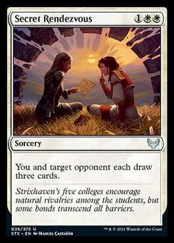 Secret Rendezvous [Strixhaven: School of Mages] Magic MTG - Image 1