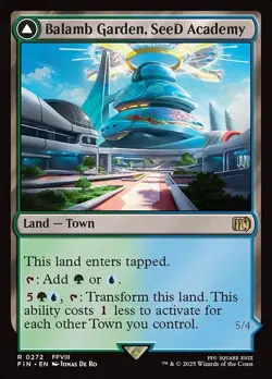 Balamb Garden, SeeD Academy Foil - Final Fantasy MTG-NM - Image 1