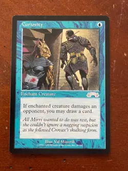 MTG Magic the Gathering Exodus Curiosity LP Quantity Available - Image 1