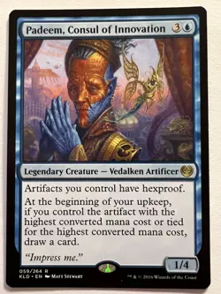 Padeem, Consul of Innovation - MTG Kaladesh - NM - Image 1