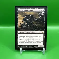 MTG Magic the Gathering Phyrexian Crusader (1042/1104) The List LP - Image 1