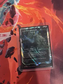 Craterhoof Behemoth (Showcase) (Halo Foil) Tarkir: Dragonstorm Foil - Image 1