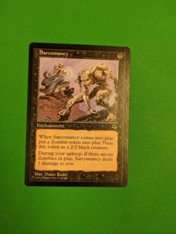 Sacromancy Magic The Gathering MTG Tempest LP - Image 1