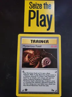 Pokemon 1x SP 1st Edition Mysterious Fossil - Fossil (62/62) x1 [Listing 1/2] - Image 1