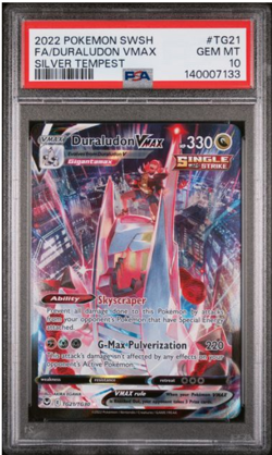PSA 10 - Duraludon VMAX TG21/TG30 SWSH Silver Tempest - Pokemon - Image 1