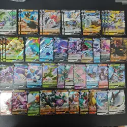 Pokemon TCG RR V Blastoise/Venusaur/ Gengar/Mew/Ice Rider Calyrex Lot*100 #3 FM - Image 3