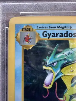 1st Edition PSA 9 Gyarados Shadowless Base Set Mint 6/102 Holo 1999 Pokemon - Image 2