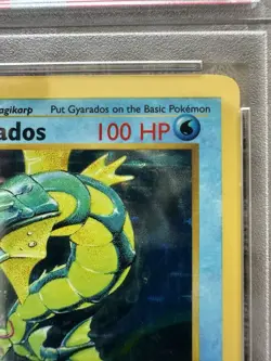 1st Edition PSA 9 Gyarados Shadowless Base Set Mint 6/102 Holo 1999 Pokemon - Image 3