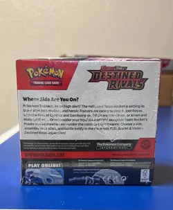 Pokemon TCG Scarlet Violet DESTINED RIVALS BOOSTER BOX Factory Sealed 36 Packs - Image 4