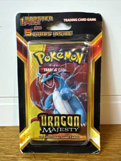 Pokemon Dragon Majesty Blister Pack Salamence Artwork - See Photos - Image 1