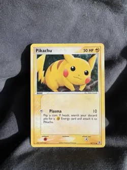 Near Mint Pokemon TCG Pikachu 74/112 Fire Red & Leaf Green Reverse Holo - Image 1
