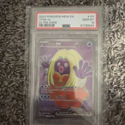 PSA 10 Jynx EX 191/165 Ultra Rare Pokemon Scarlet & Violet 151 English - Image 1