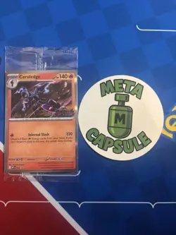 Pokemon TCG - Phantasmal Flames - Prerelease STAFF Promo Pack (SEALED) Set Of 4 - Image 1