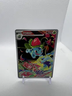 Ivysaur 134/132 Illustration Rare - Near Mint Mega Evolution Pokemon TCG English - Image 1